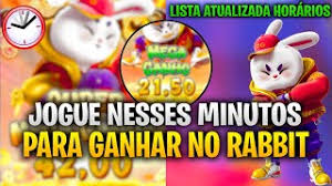 qual o melhor horário para jogar no fortune rabbit